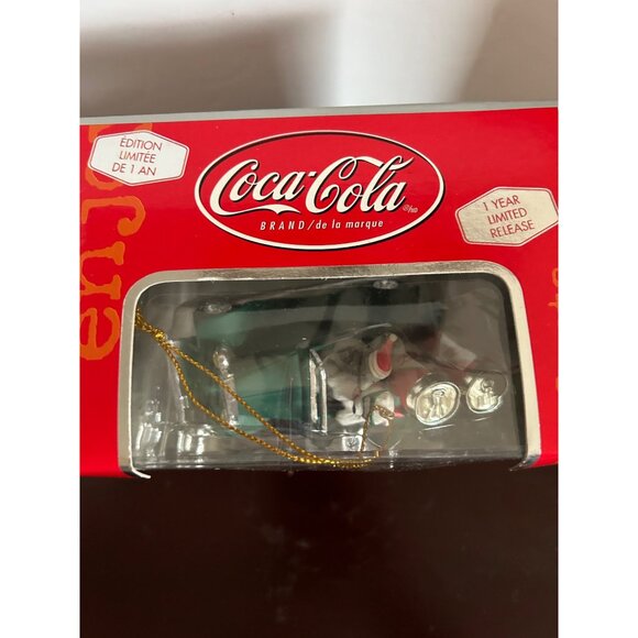 Coca-Cola 2002 Platinum Series Collection Ornament Santa Christmas Collectible - Picture 5 of 8